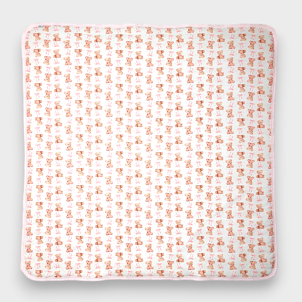 Rainy Бебешки комплект за изписване 5ч. Мече с панделка