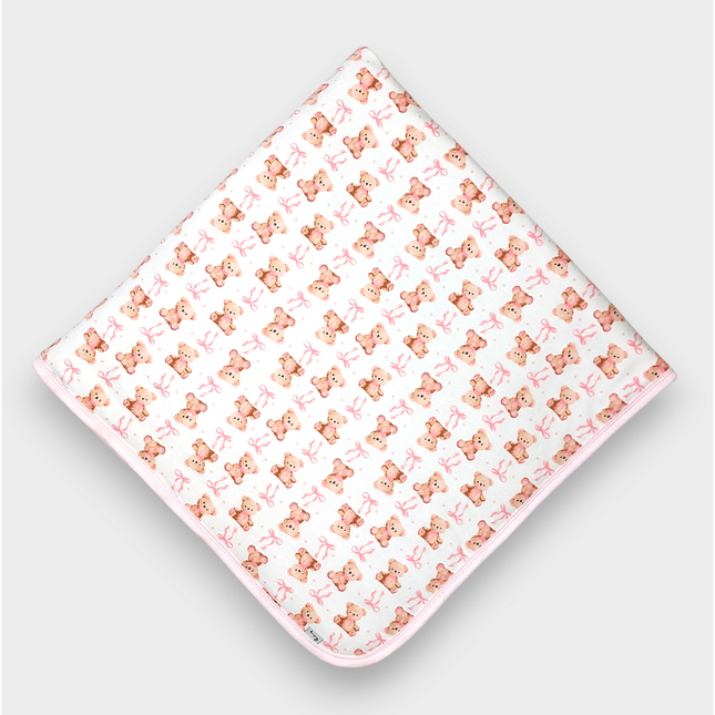 Rainy Бебешки комплект за изписване 5ч. Мече с панделка