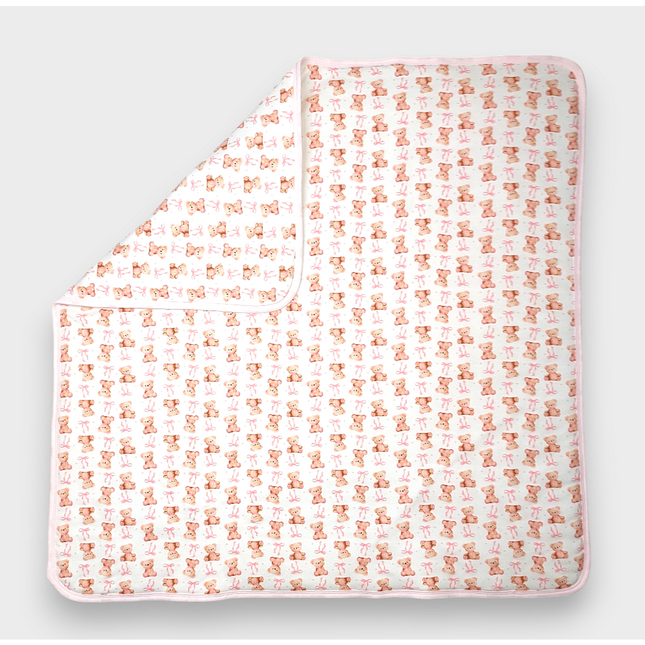 Rainy Бебешки комплект за изписване 5ч. Мече с панделка