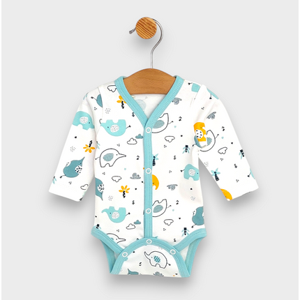 Rainy Бебешки комплект за изписване 5ч. Шарени слончета