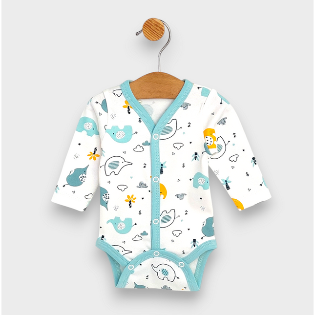 Rainy Бебешки комплект за изписване 5ч. Шарени слончета