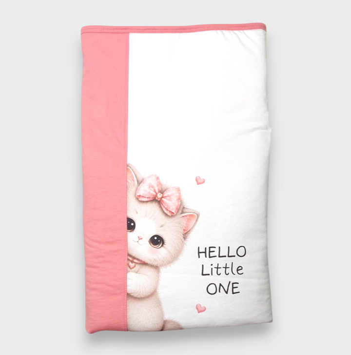Rainy Бебешки комплект за изписване 6ч. Hello little one пудра