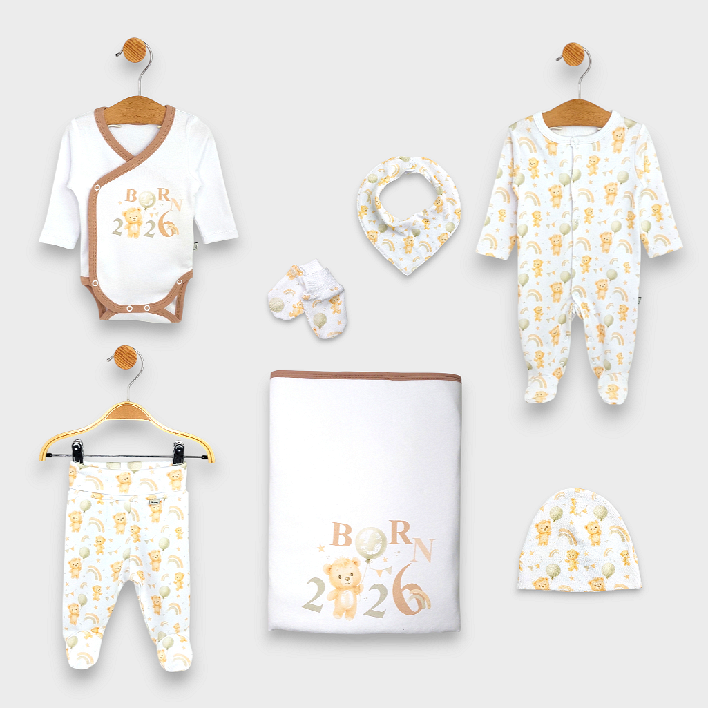 Rainy Бебешки комплект за изписване 7ч. Born 2026