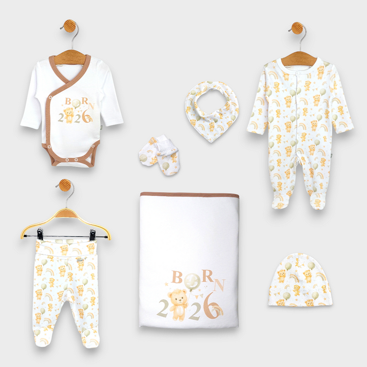 Rainy Бебешки комплект за изписване 7ч. Born 2026