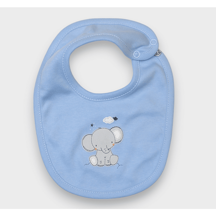 Rainy Бебешки комплект за изписване 7ч. Elephant син