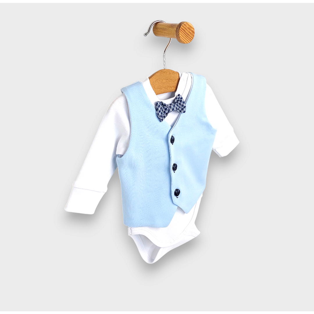 Rainy Бебешки комплект за изписване 7ч. Папионка