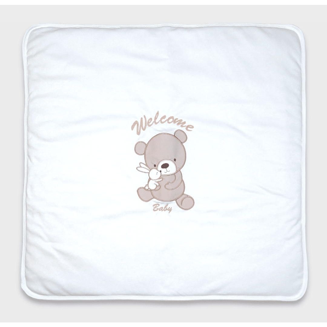 Rainy Бебешки комплект за изписване 7ч. Welcome Baby Bear and Rabbit