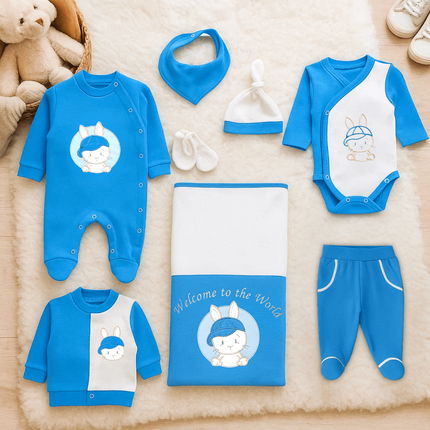 Rainy Бебешки комплект за изписване 8ч. Bunny