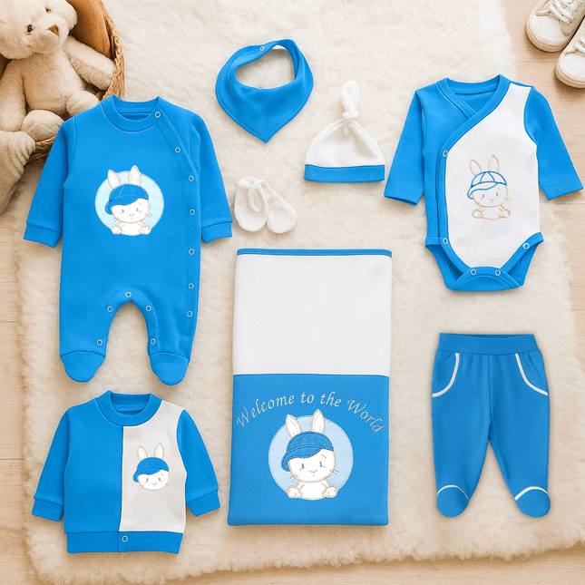 Rainy Бебешки комплект за изписване 8ч. Bunny