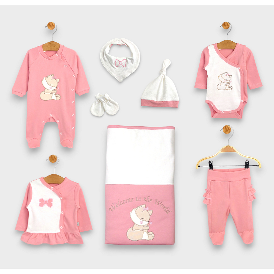 Rainy Бебешки комплект за изписване 8ч. Fox