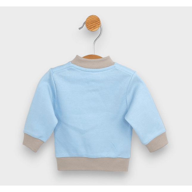 Rainy Бебешки комплект за изписване 8ч. Мече с балони син