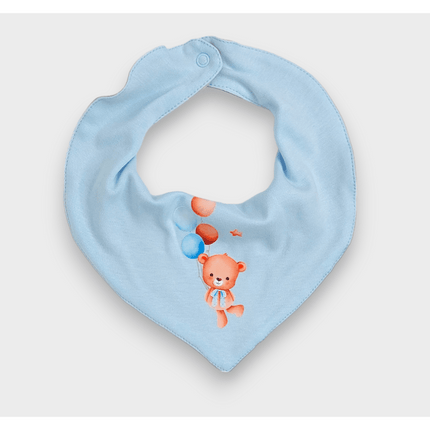 Rainy Бебешки комплект за изписване 8ч. Мече с балони син