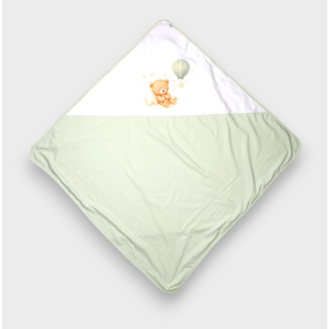 Rainy Бебешки комплект за изписване 8ч. Green bear