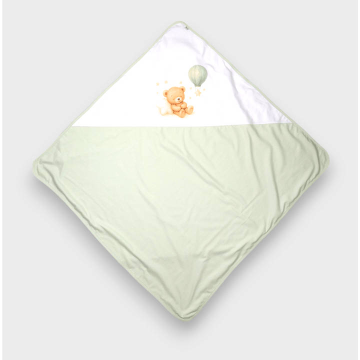 Rainy Бебешки комплект за изписване 8ч. Green bear