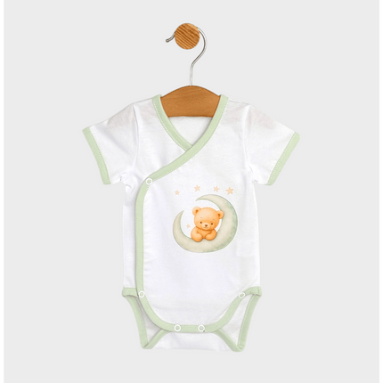 Rainy Бебешки комплект за изписване 8ч. Green bear