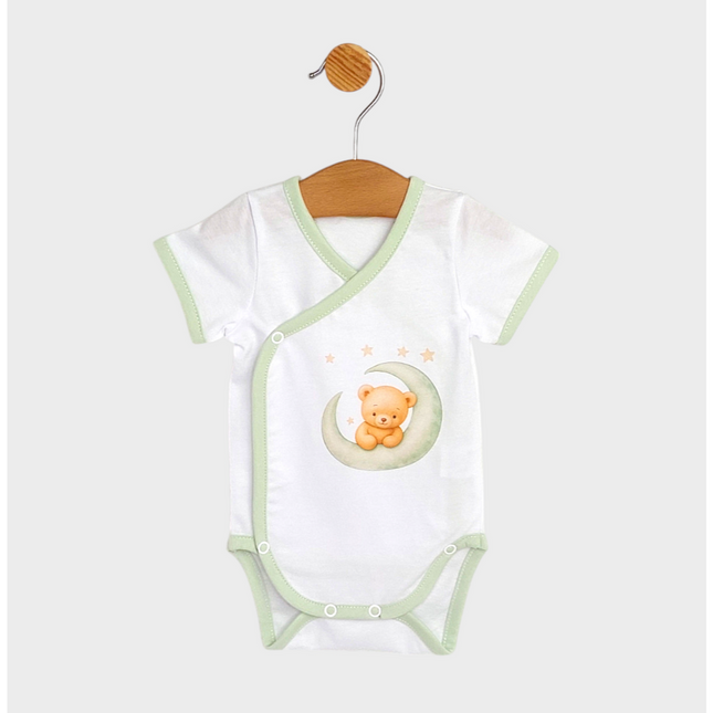 Rainy Бебешки комплект за изписване 8ч. Green bear