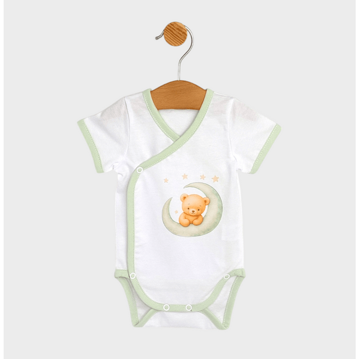 Rainy Бебешки комплект за изписване 8ч. Green bear