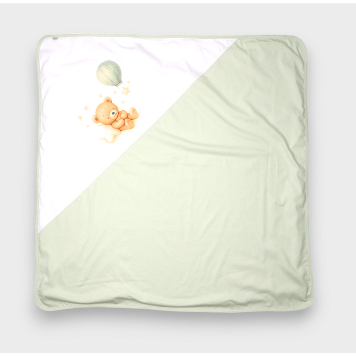 Rainy Бебешки комплект за изписване 8ч. Green bear