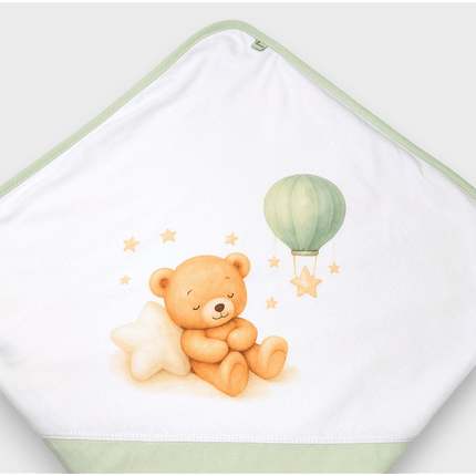 Rainy Бебешки комплект за изписване 8ч. Green bear