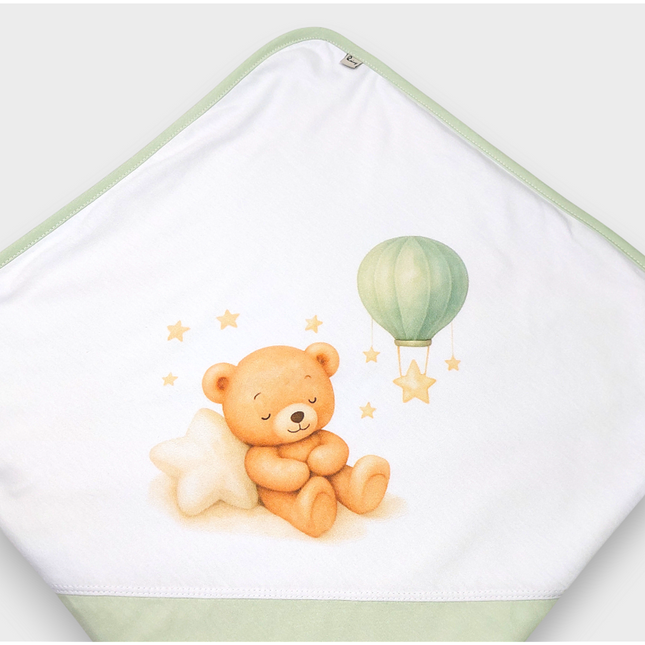 Rainy Бебешки комплект за изписване 8ч. Green bear