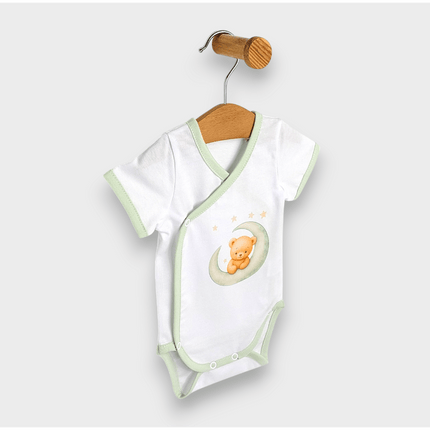 Rainy Бебешки комплект за изписване 8ч. Green bear