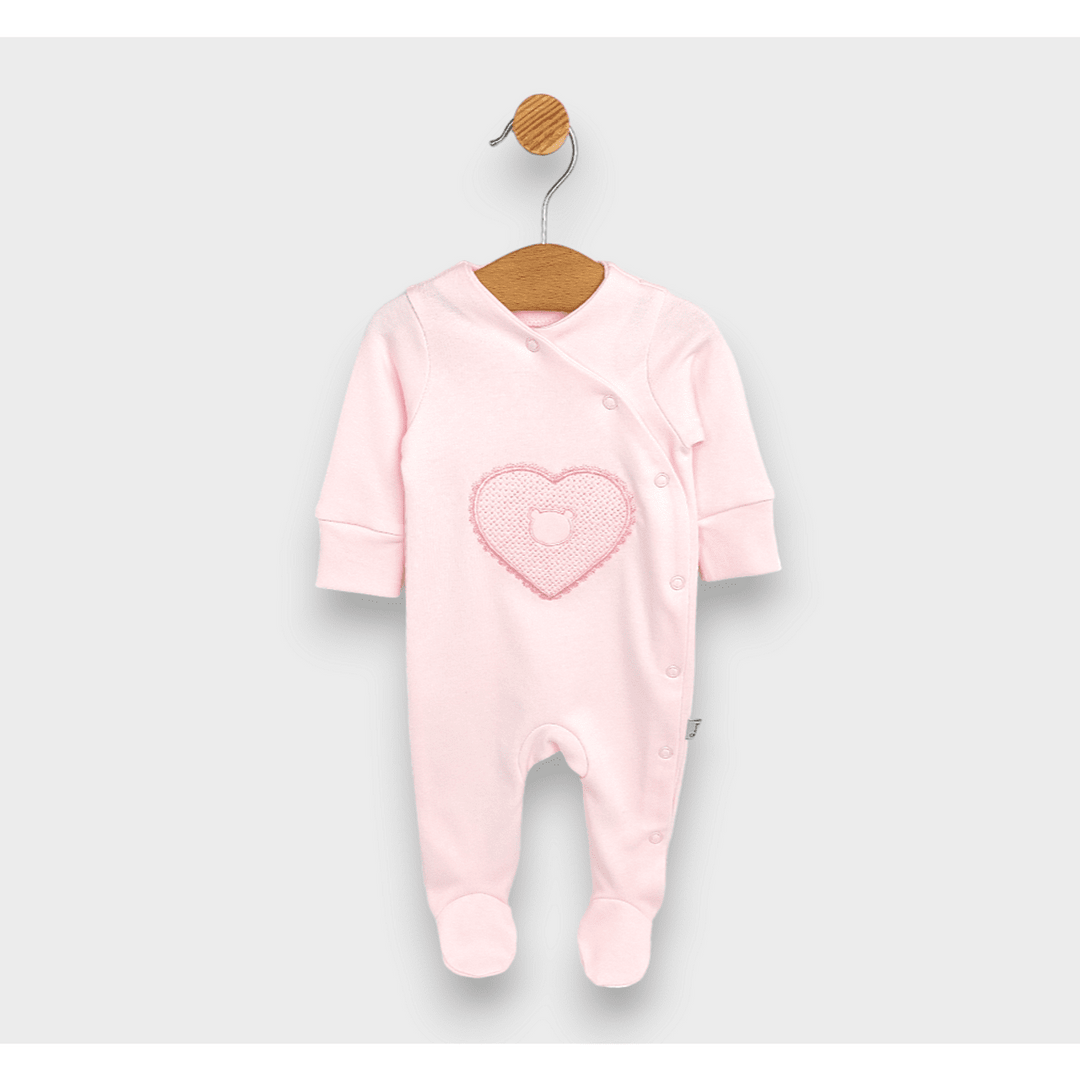 Rainy Бебешки комплект за изписване 8ч. Сърце с мече Лято