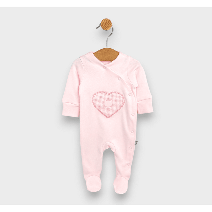 Rainy Бебешки комплект за изписване 8ч. Сърце с мече Лято