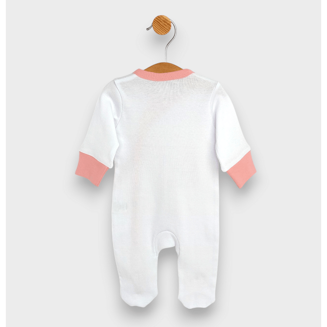 Rainy Бебешки комплект за изписване 8ч. Слончета розов