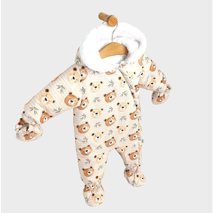 Rainy Бебешки космонавт Bears 56 - 86 см. мока