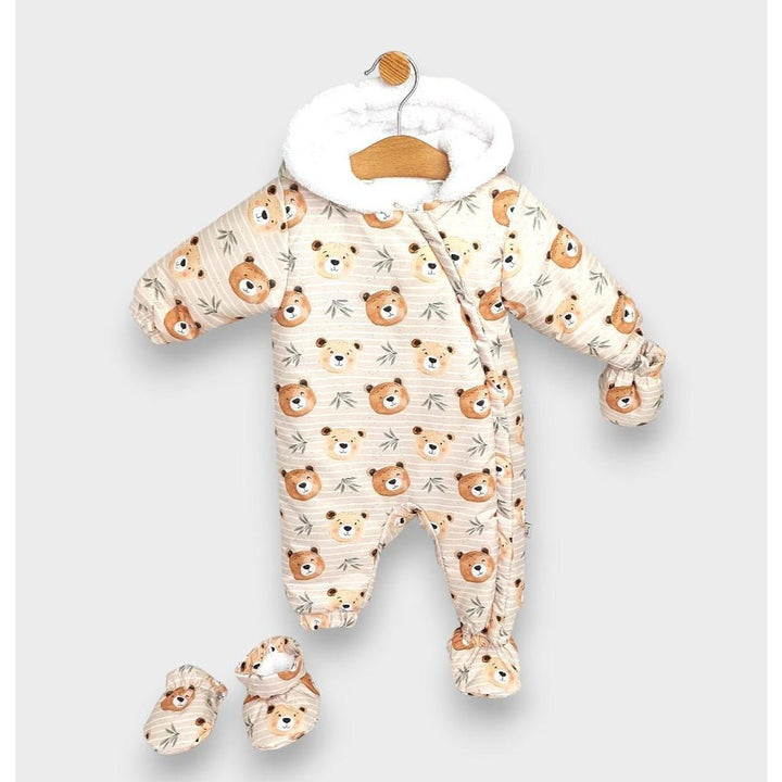 Rainy Бебешки космонавт Bears 56 - 86 см. мока