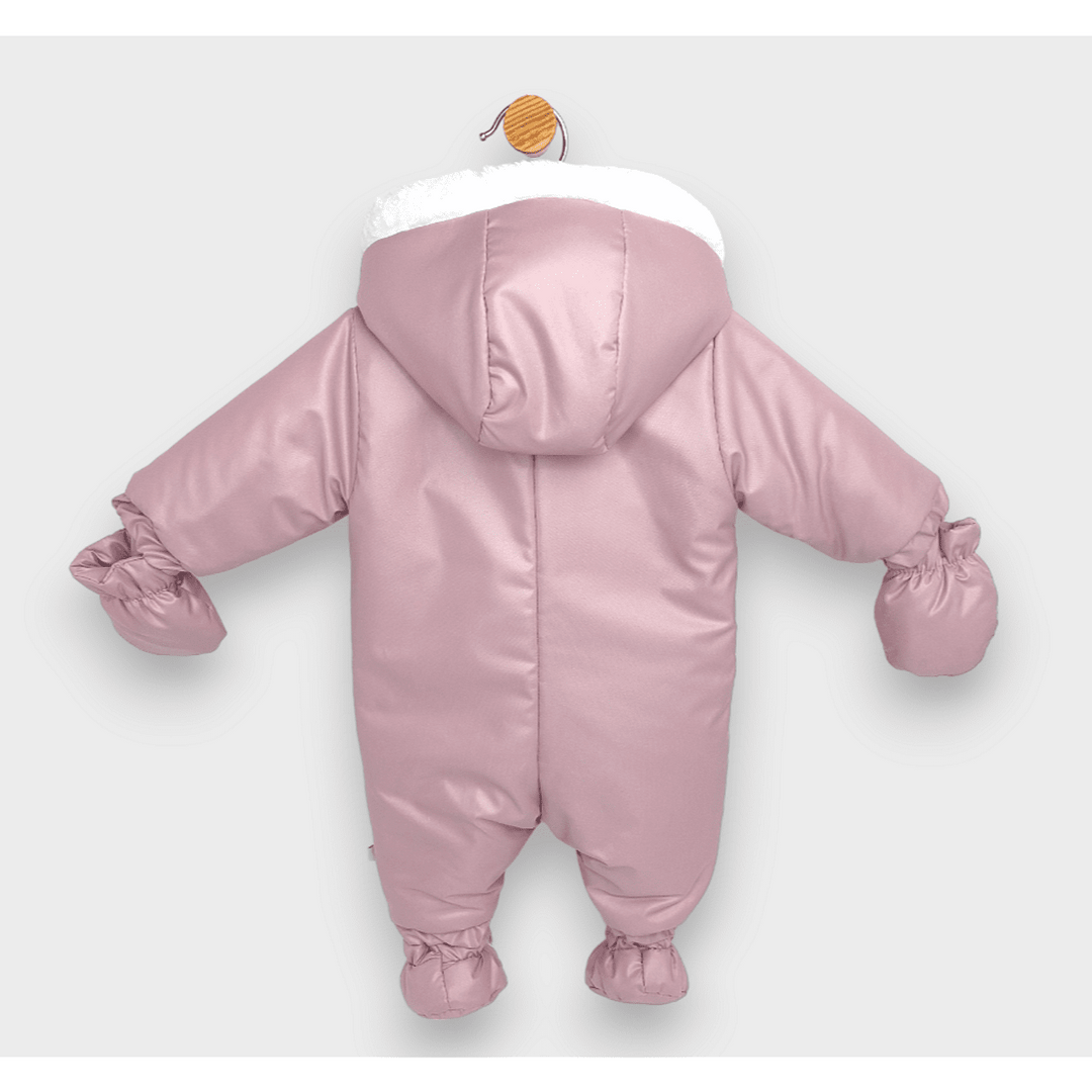 Rainy Бебешки космонавт Cute penguins 56 - 86 см. розов