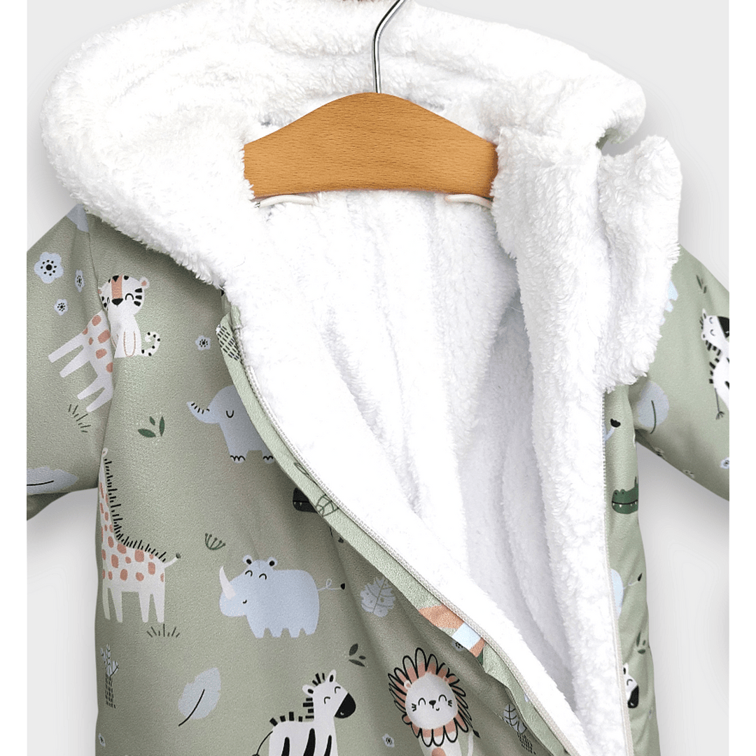 Rainy Бебешки космонавт Safari 56 - 86 см. зелен