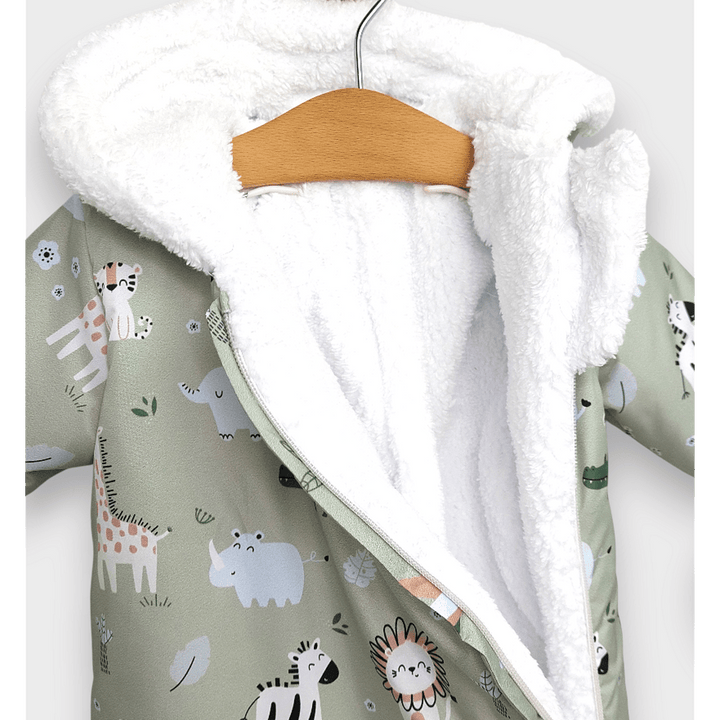 Rainy Бебешки космонавт Safari 56 - 86 см. зелен
