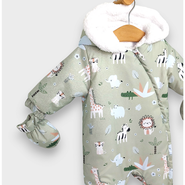 Rainy Бебешки космонавт Safari 56 - 86 см. зелен