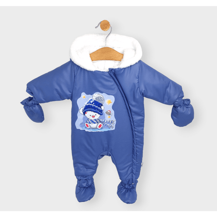 Rainy Бебешки космонавт Winter bear 56 - 86 см. син