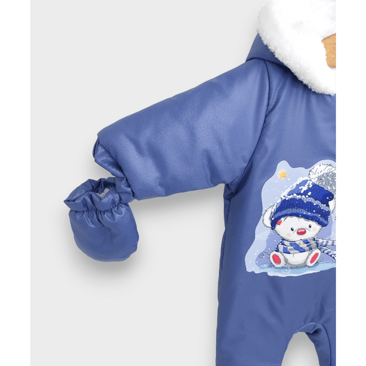 Rainy Бебешки космонавт Winter bear 56 - 86 см. син