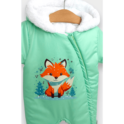 Rainy Бебешки космонавт Winter fox 56 - 86 см. резеда