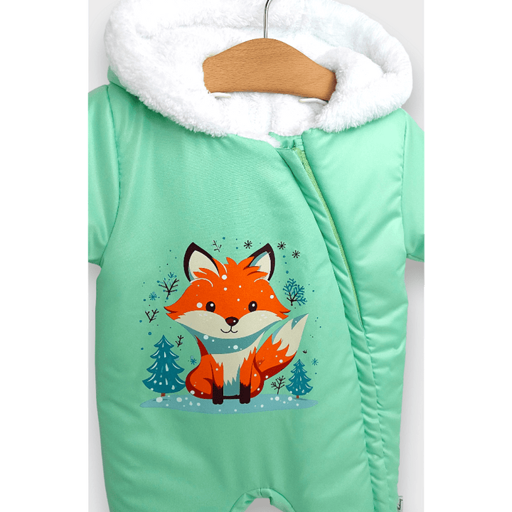 Rainy Бебешки космонавт Winter fox 56 - 86 см. резеда