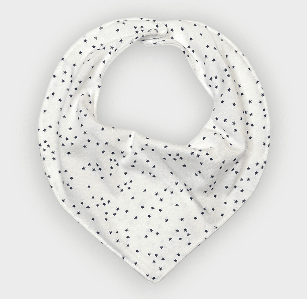 Rainy Бебешки лигавник-бандана Сини звезди малки