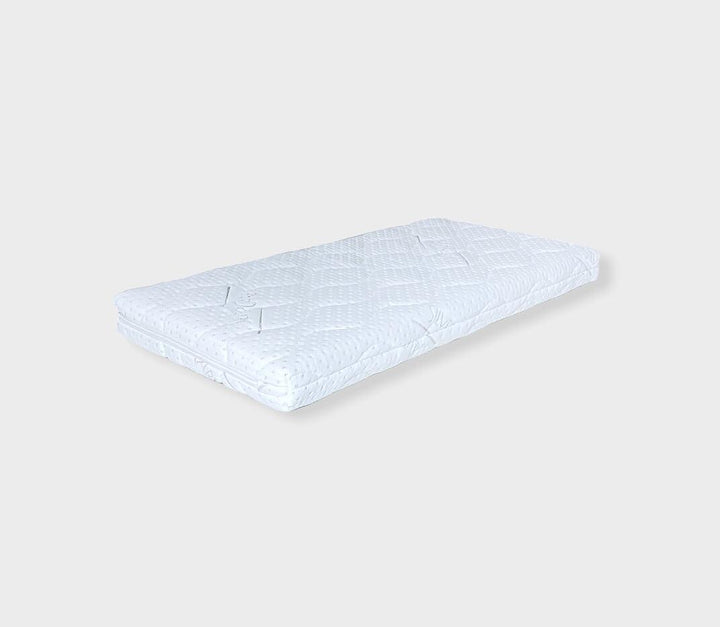 Rainy Бебешки матрак за люлка Ева 42х90х6 см Сребърни нишки