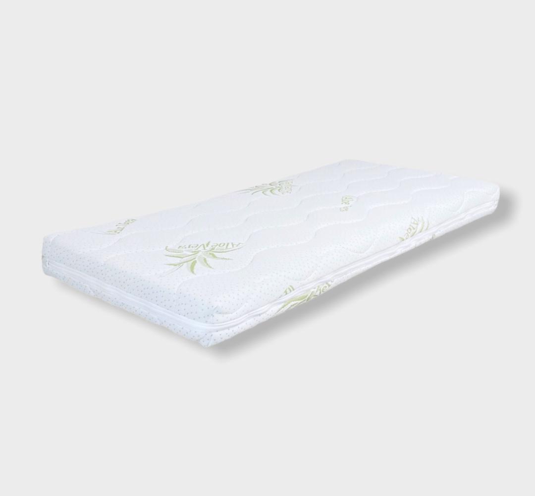 Rainy Бебешки матрак за люлка Ева 42х90х6 см Алое Вера