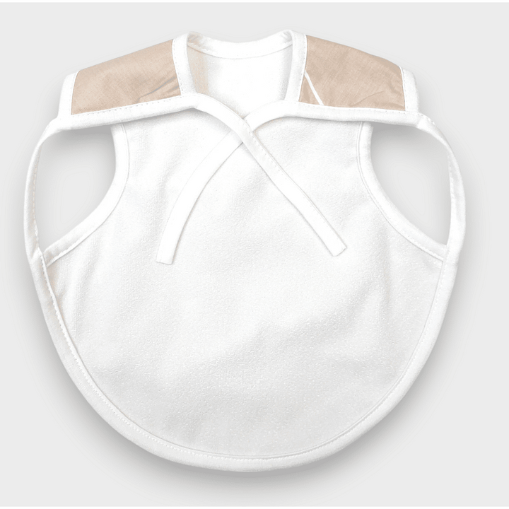 Rainy Бебешки непромокаем лигавник-мантичка без ръкави Бежови глухарчета