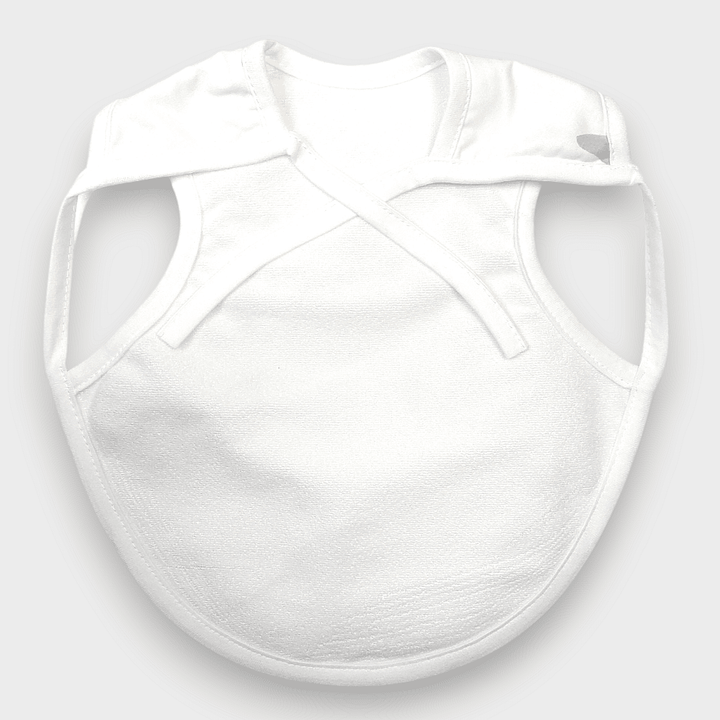 Rainy Бебешки непромокаем лигавник-мантичка без ръкави Бежови глухарчета екрю