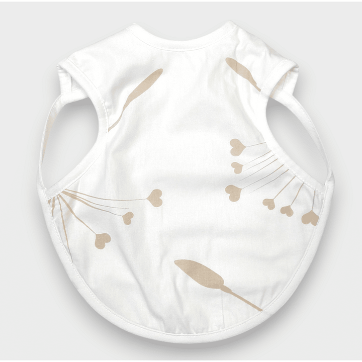 Rainy Бебешки непромокаем лигавник-мантичка без ръкави Бежови глухарчета екрю