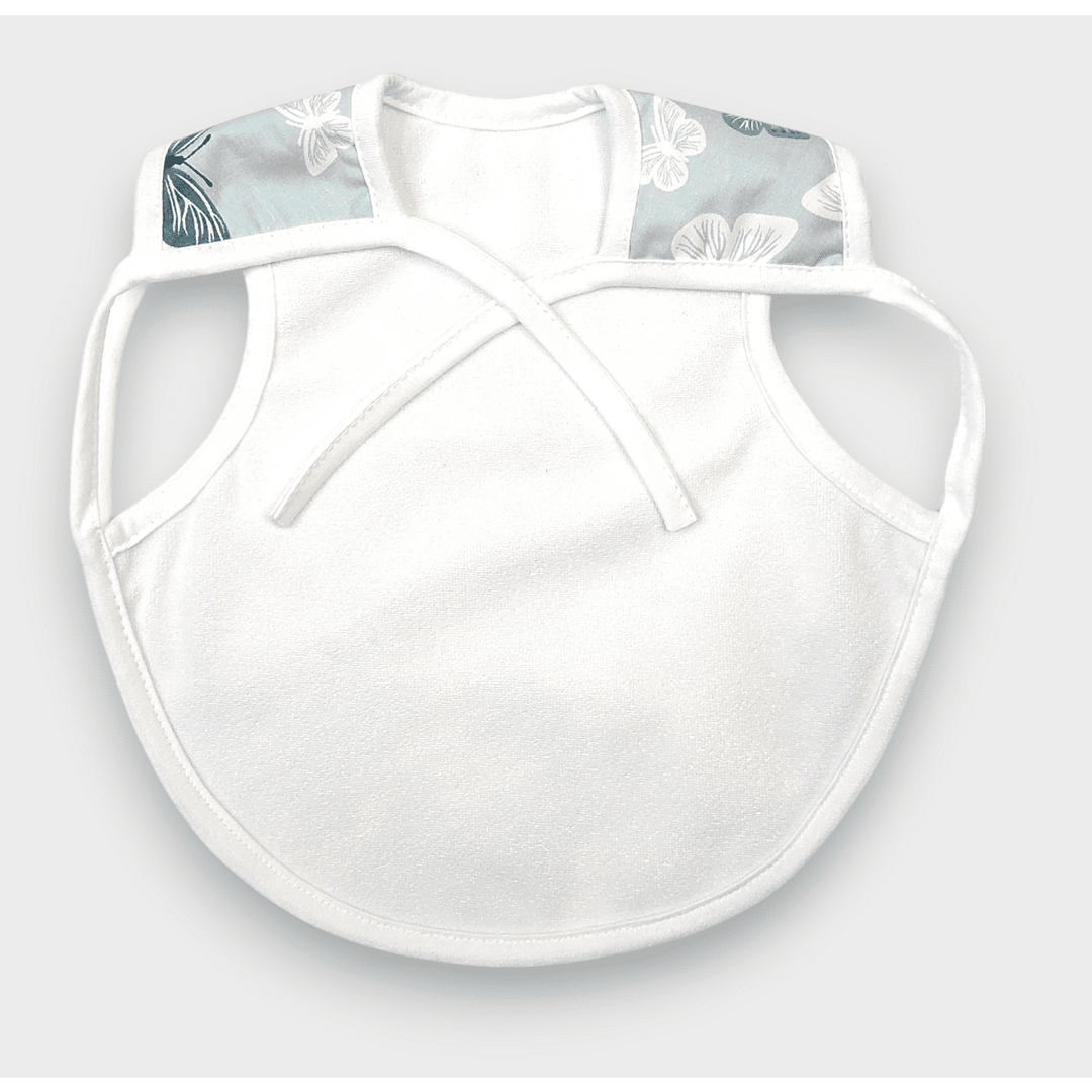 Rainy Бебешки непромокаем лигавник-мантичка без ръкави Пеперудки мента