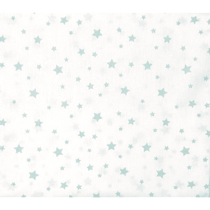 Rainy Бебешки плик за олекотена завивка 100х140см Мента звезди