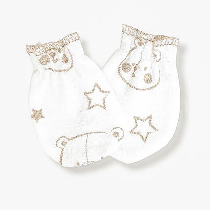 Rainy Бебешки ръкавички с ластик Bear and Stars