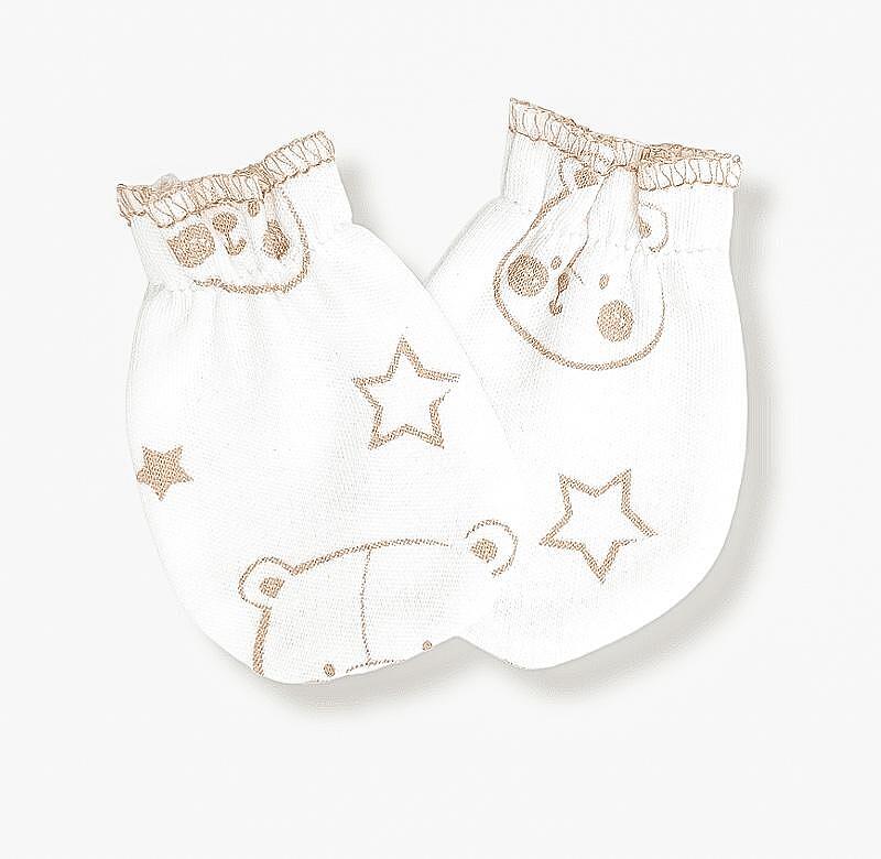 Rainy Бебешки ръкавички с ластик Bear and Stars