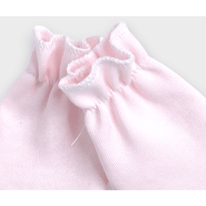 Rainy Бебешки ръкавички с ластик розови