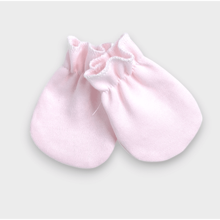 Rainy Бебешки ръкавички с ластик розови